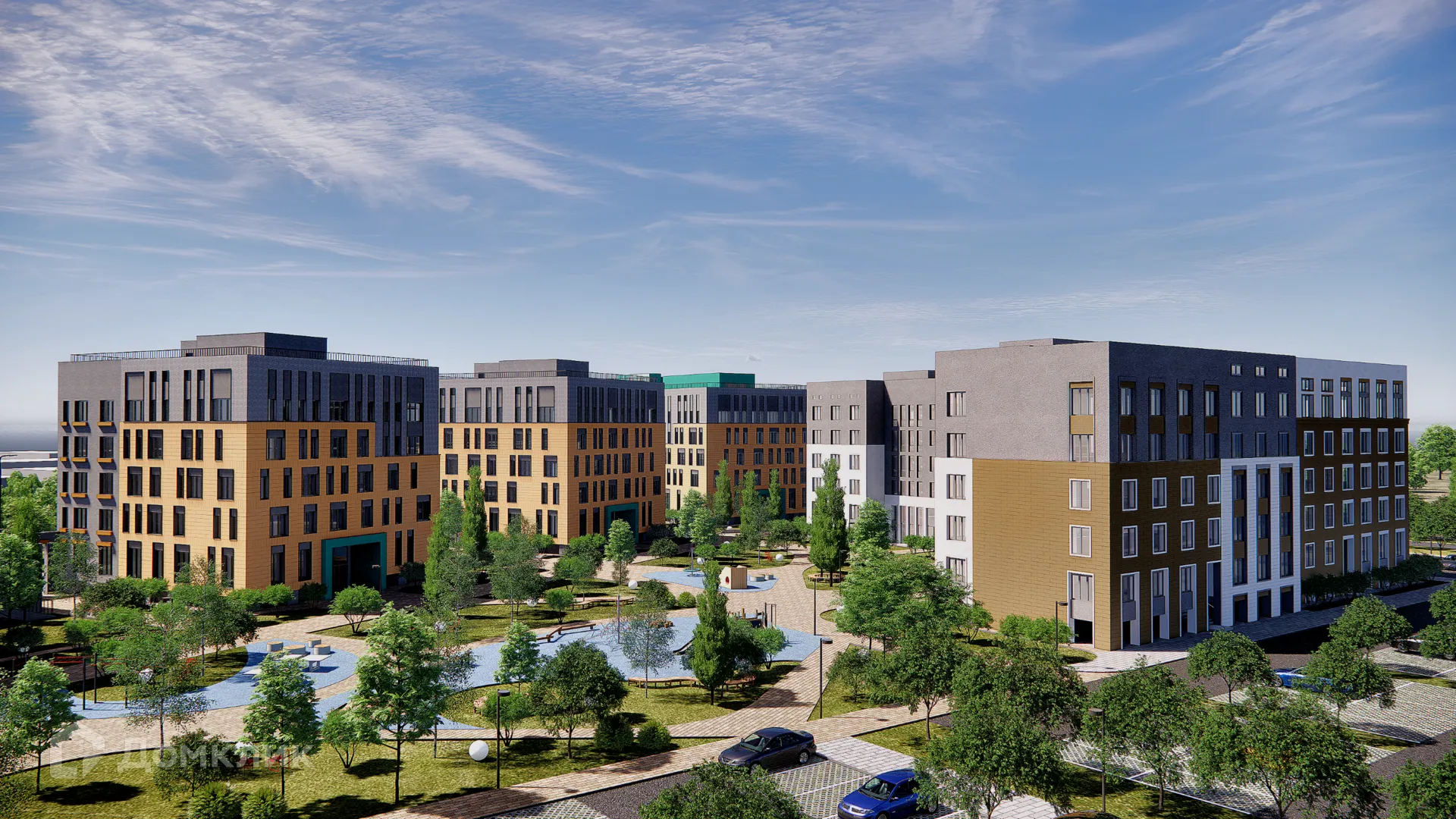 Планировка 3-комнатной квартиры 76.6 м² в ЖК НовоГрад, г. Салехард — фото 4