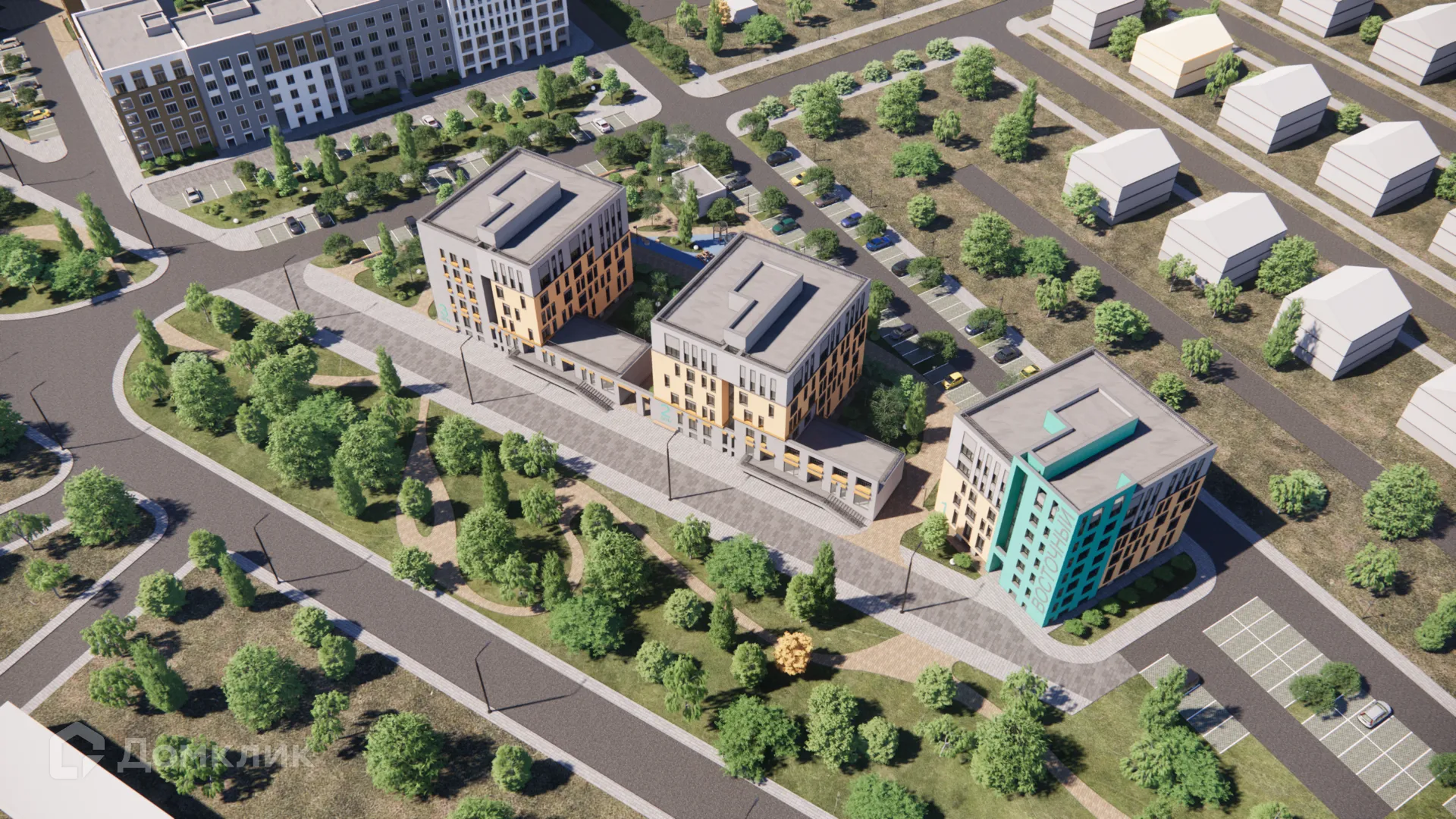 Планировка 3-комнатной квартиры 76.6 м² в ЖК НовоГрад, г. Салехард — фото 7