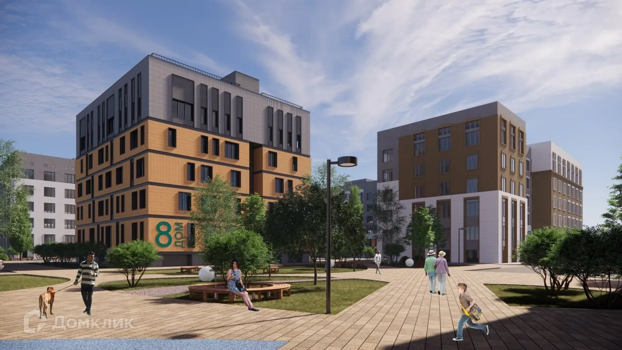 Планировка 2-комнатной квартиры 62.7 м² в ЖК НовоГрад, г. Салехард — фото 4