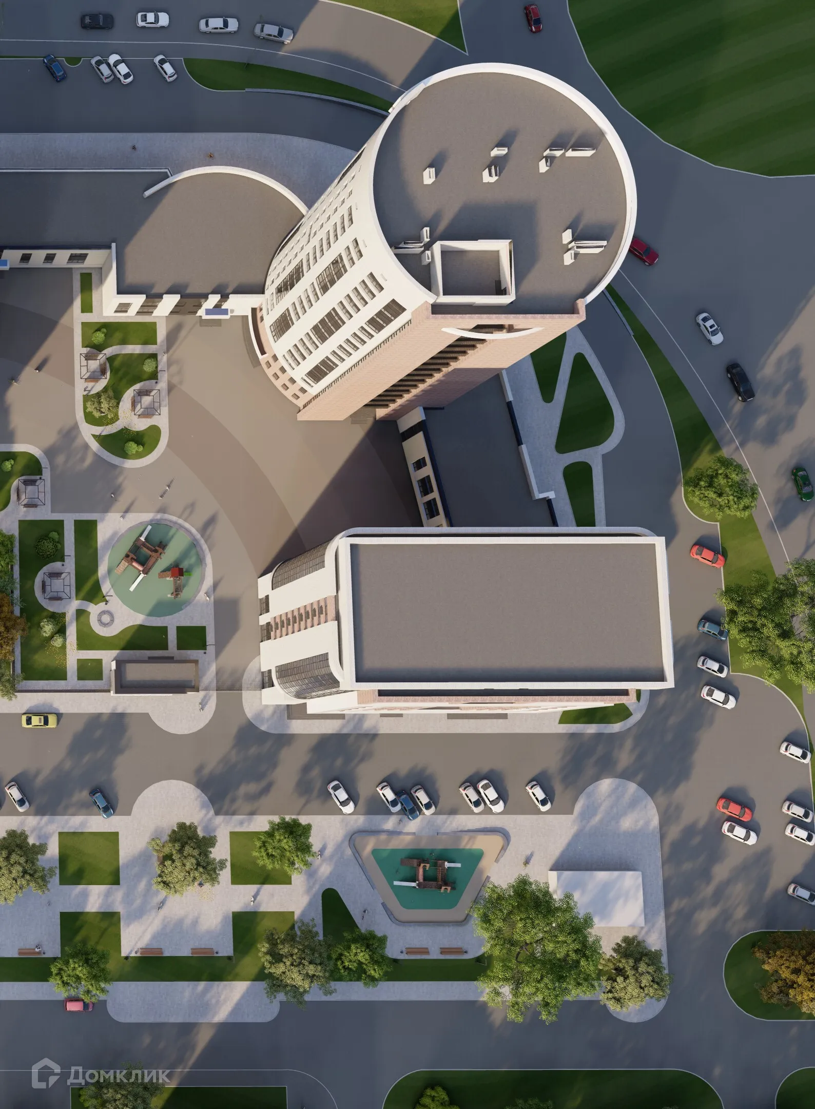 Планировка 1-комнатной квартиры 48.28 м² в ЖК Символ, г. Владикавказ — фото 4