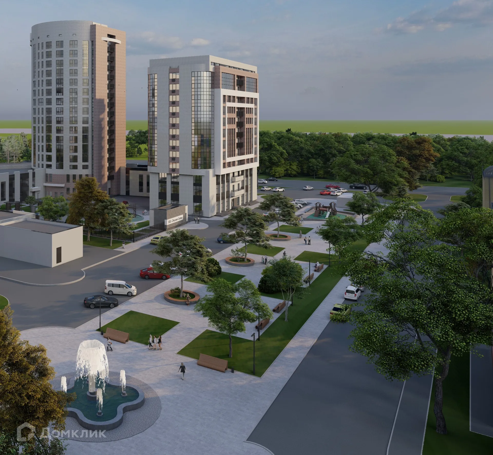 Планировка 1-комнатной квартиры 52.36 м² в ЖК Символ, г. Владикавказ — фото 9