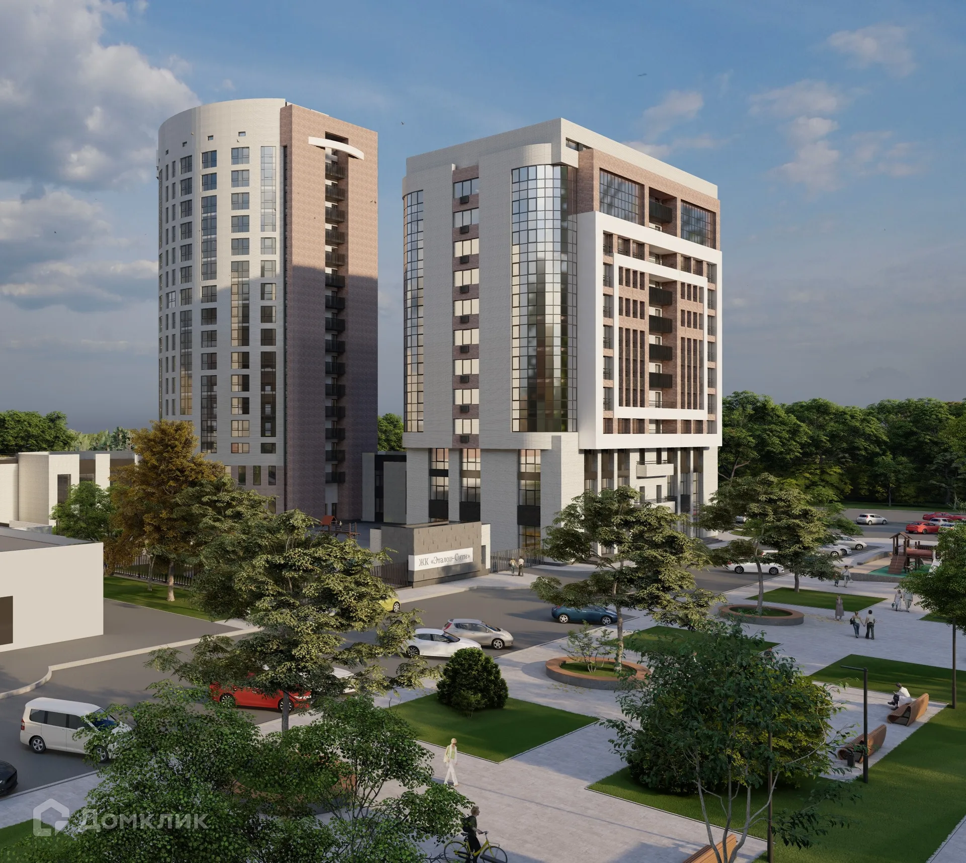 Планировка 3-комнатной квартиры 85 м² в ЖК Символ, г. Владикавказ — фото 5