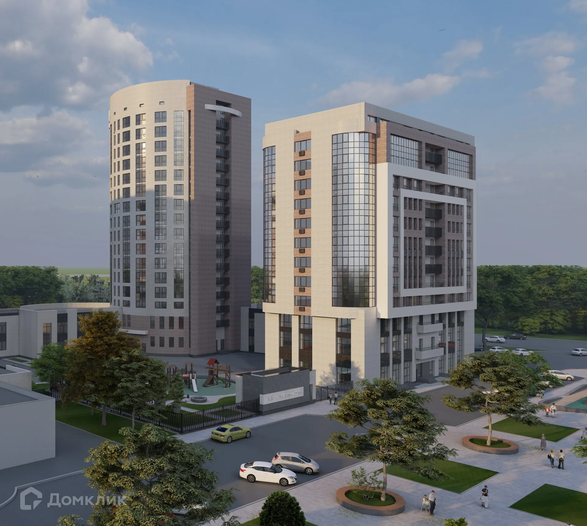 Планировка 3-комнатной квартиры 85 м² в ЖК Символ, г. Владикавказ — фото 6