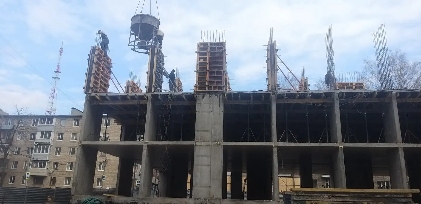 ЖК Дом на Разина ход строительства