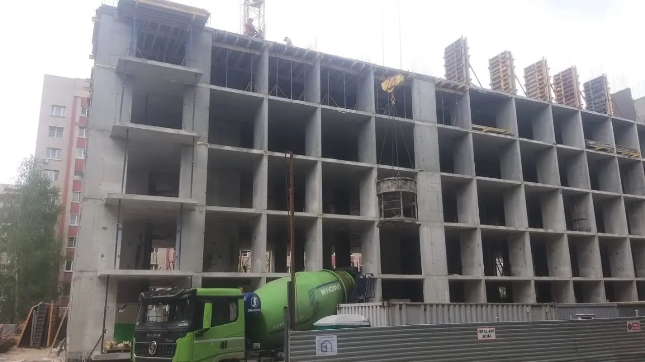 ЖК Дом на Разина ход строительства
