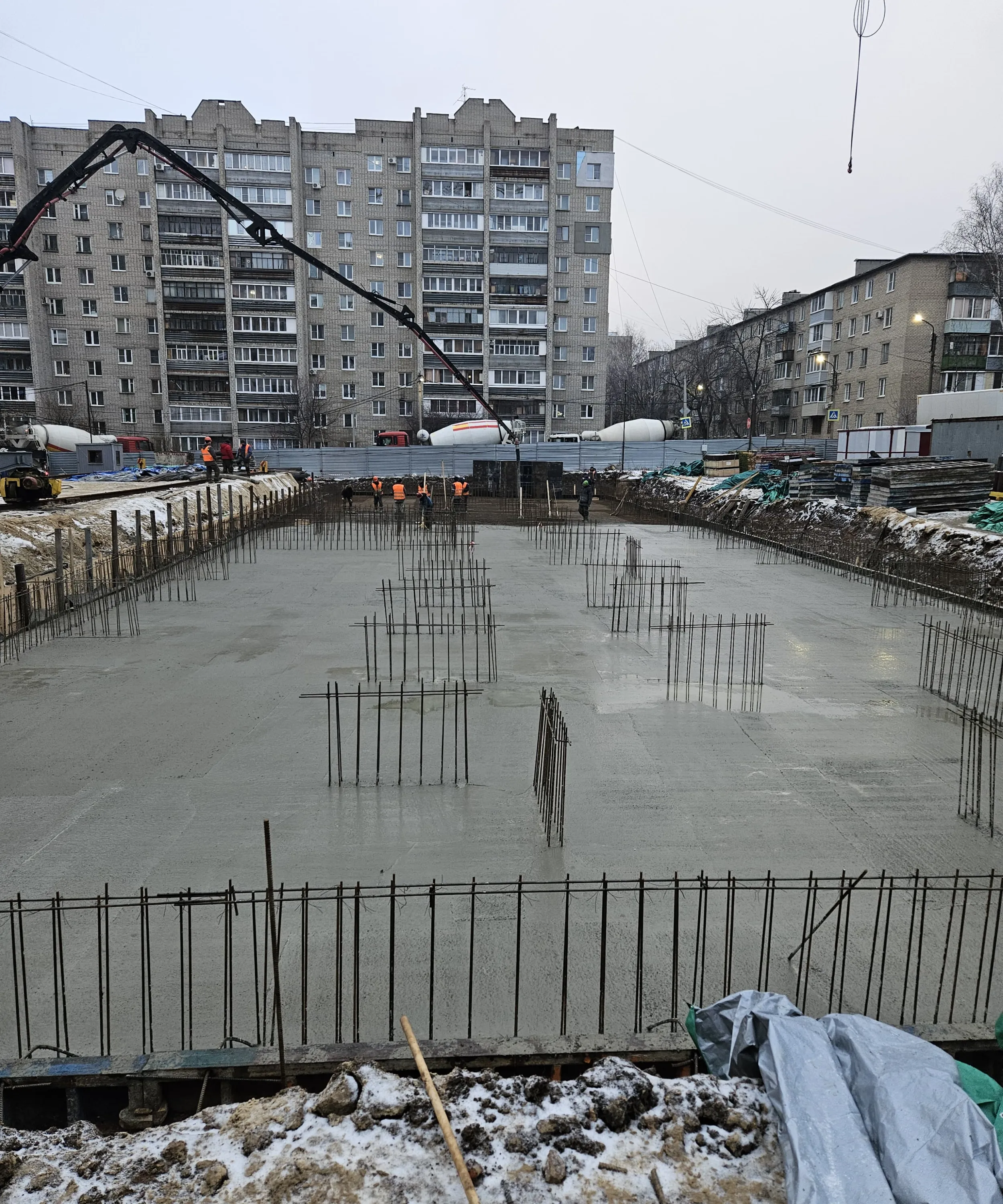 ЖК Дом на Разина ход строительства