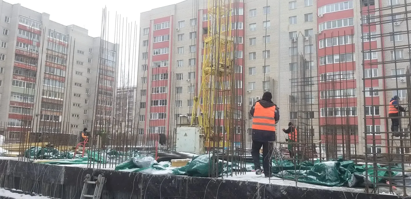 ЖК Дом на Разина ход строительства