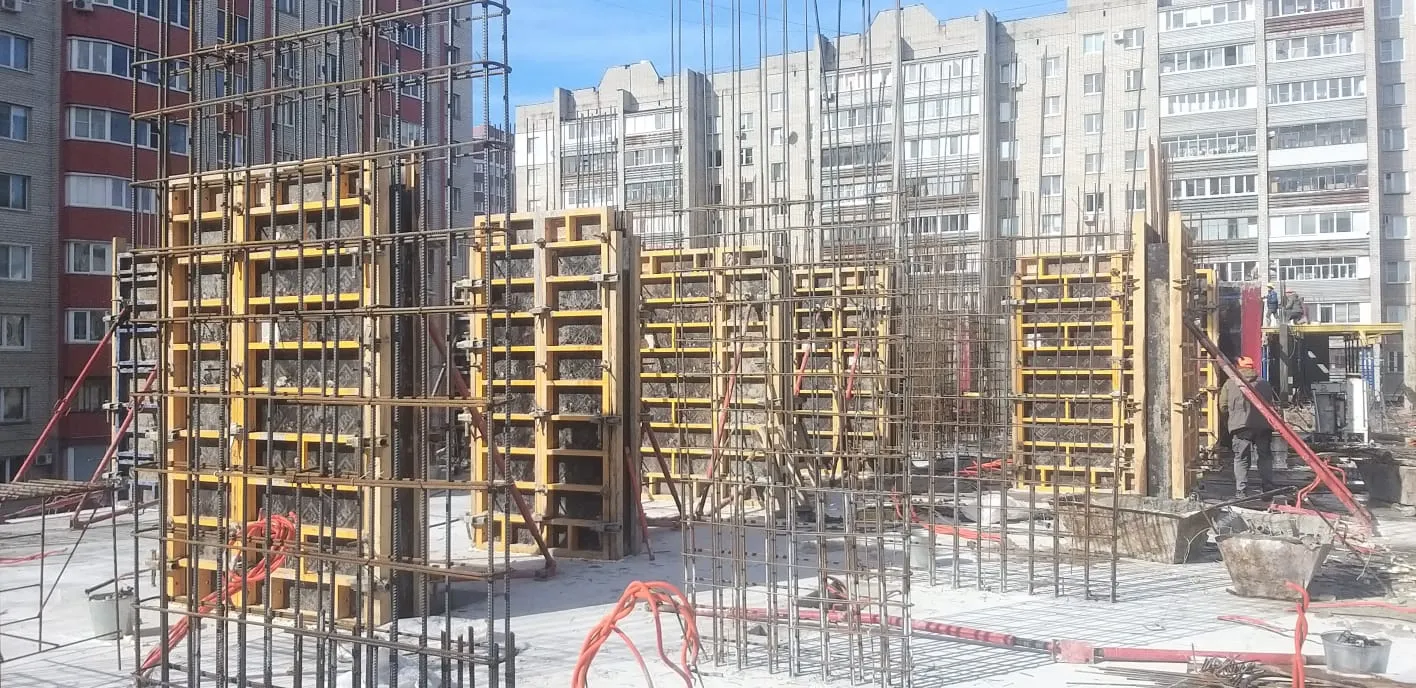 ЖК Дом на Разина ход строительства