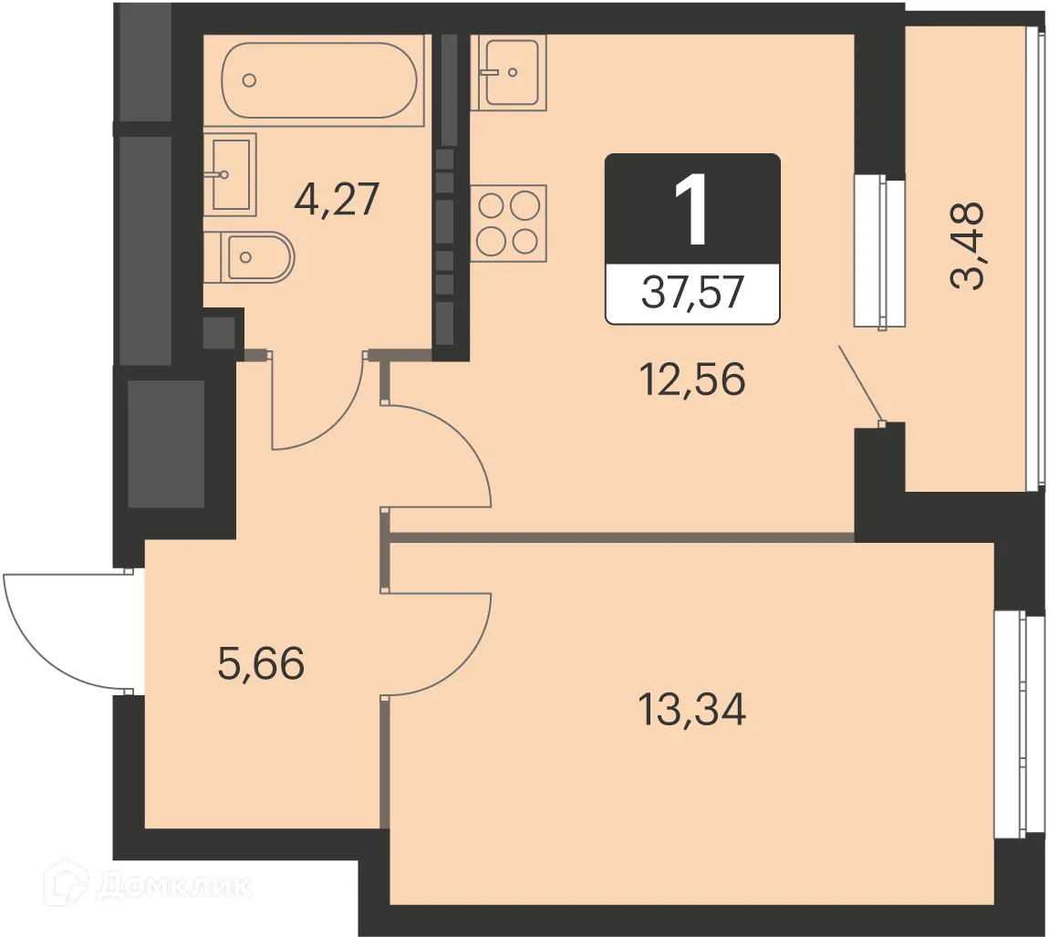 Фото квартиры в ЖК Спутник-1