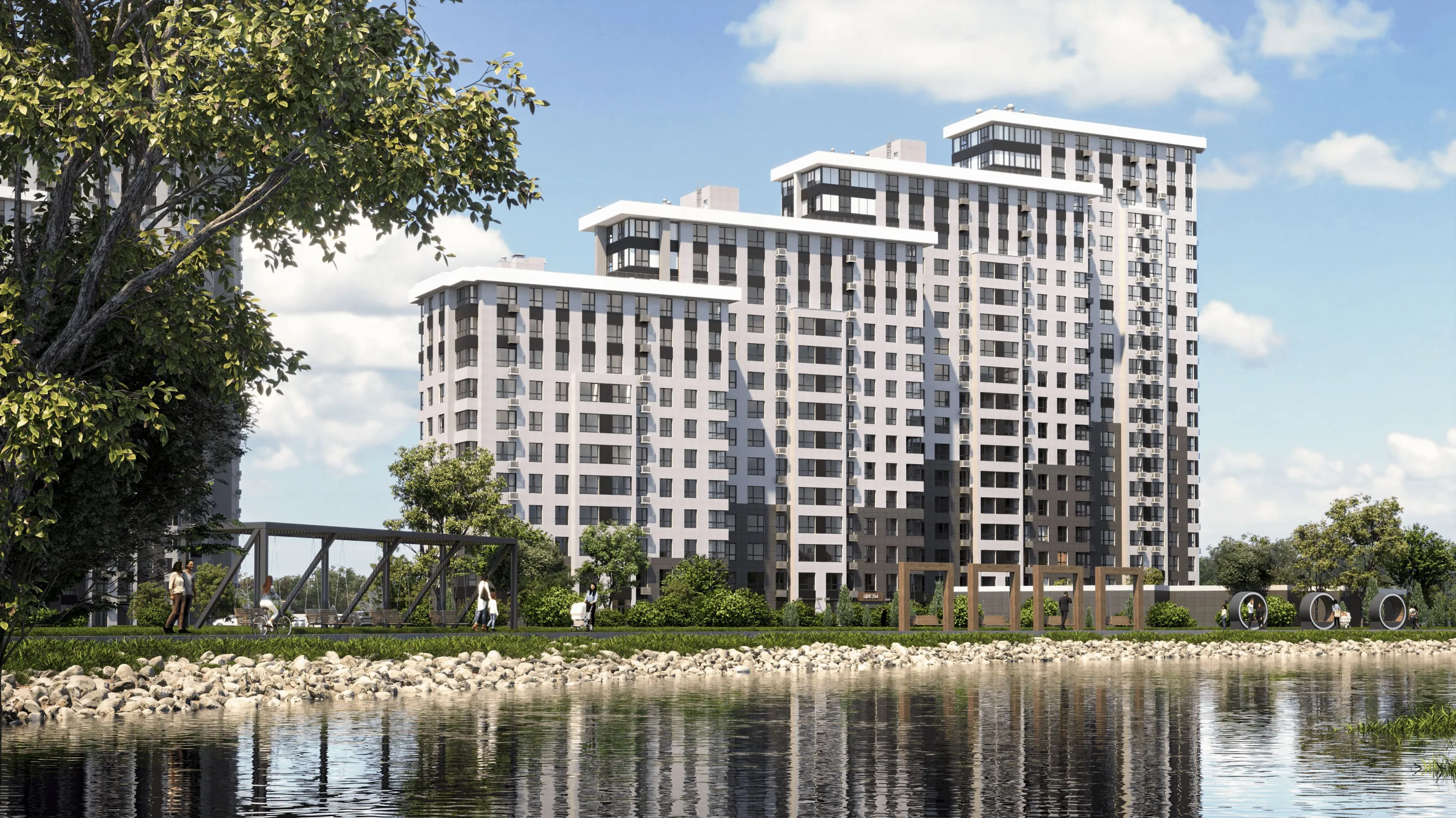 Планировка 1-комнатной квартиры 38.31 м² в ЖК Метропарк, г. Рязань — фото 1