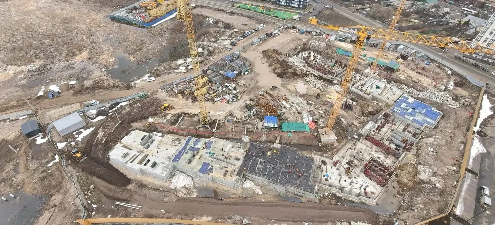 Метропарк ход строительства