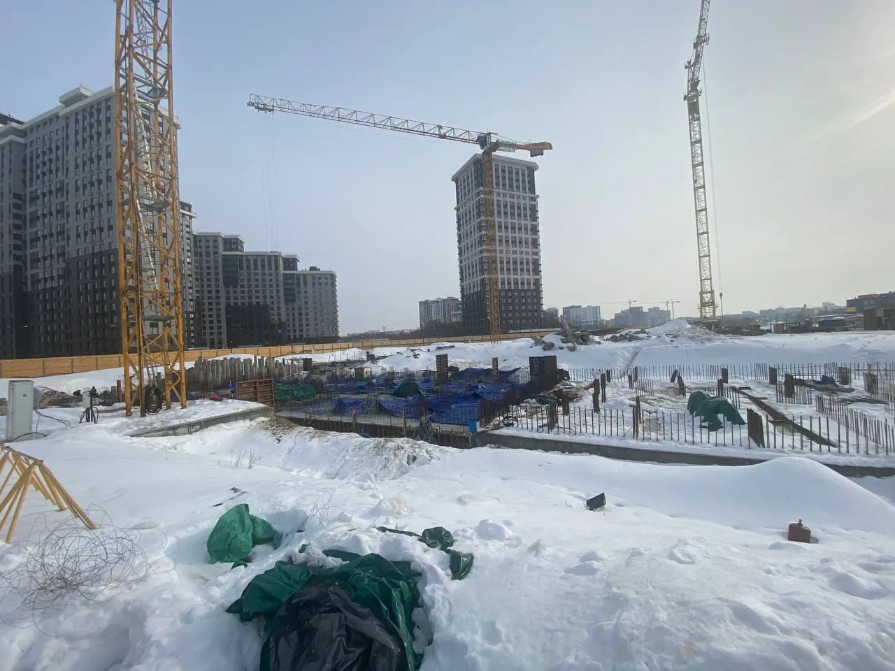 Метропарк ход строительства