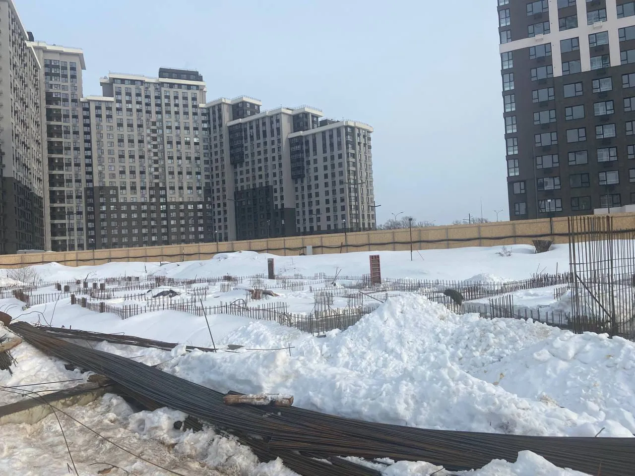 Метропарк ход строительства