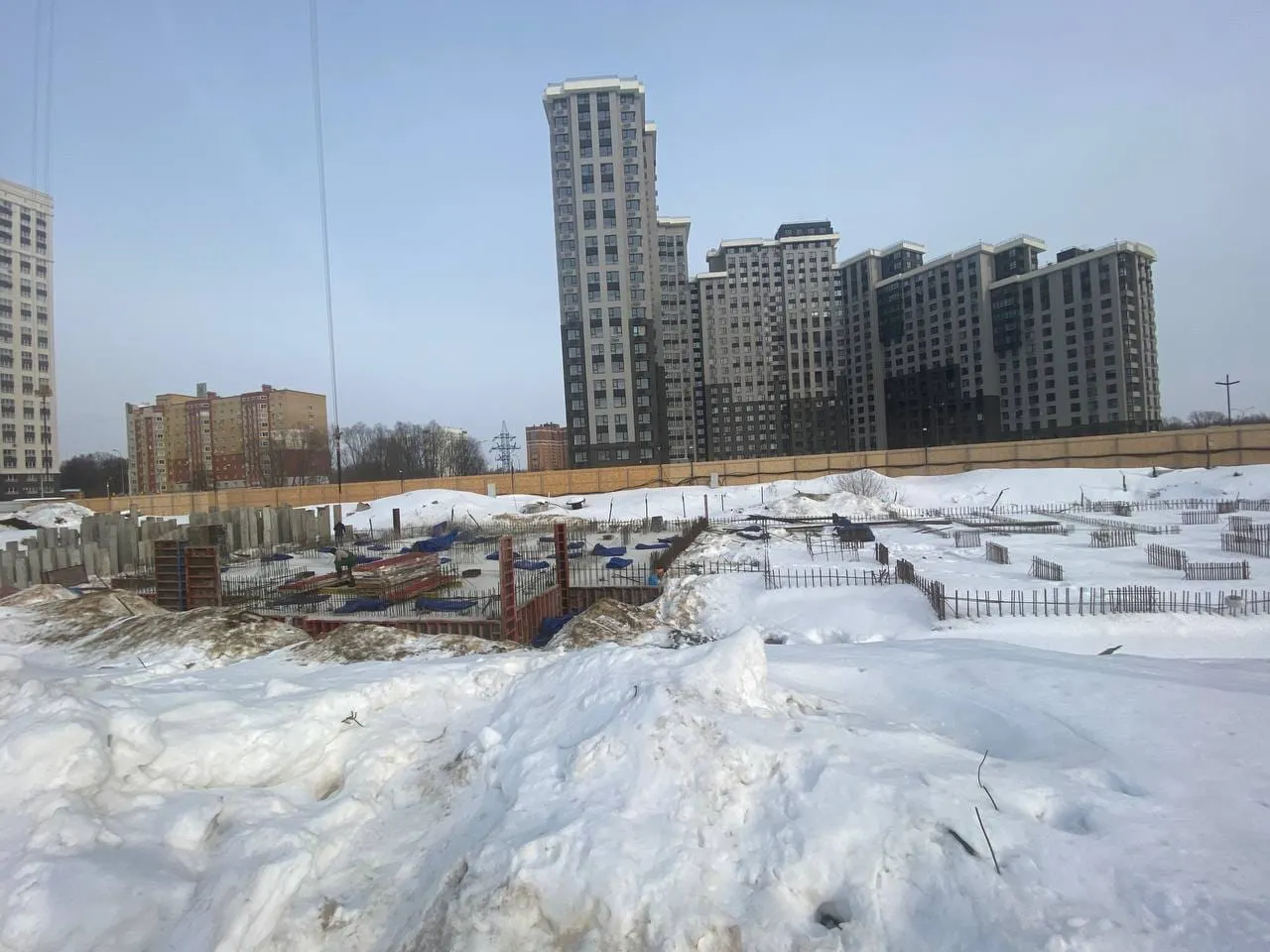 Метропарк ход строительства