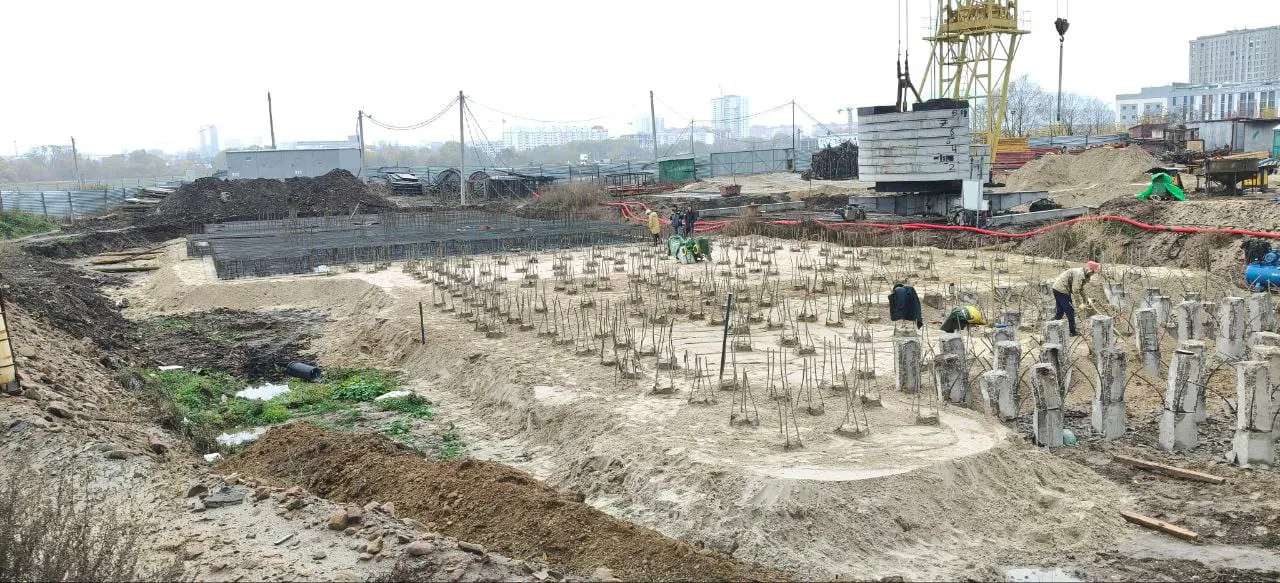 Метропарк ход строительства