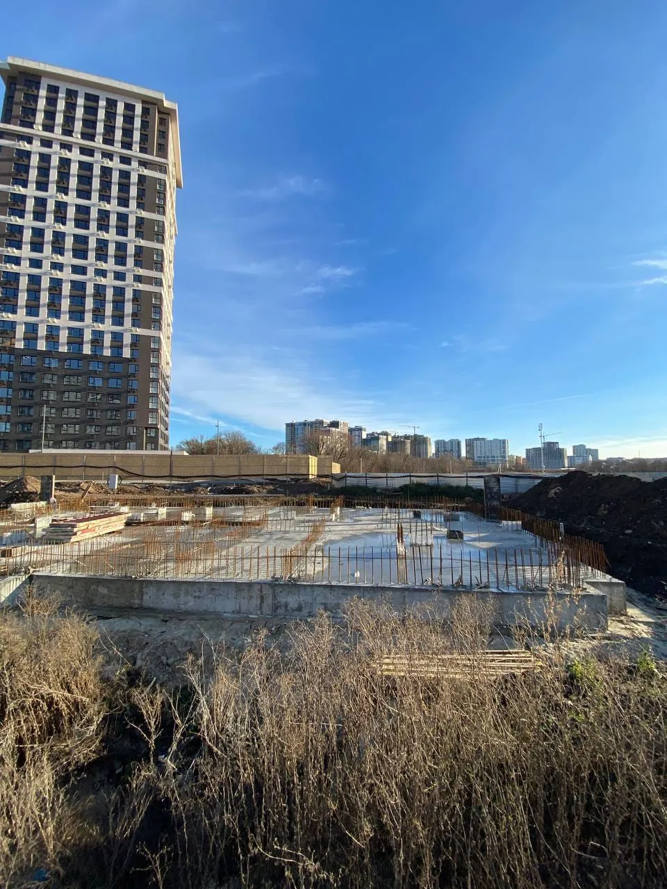 Метропарк ход строительства