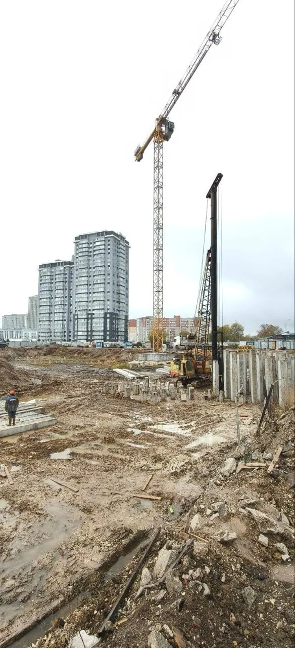 Метропарк ход строительства