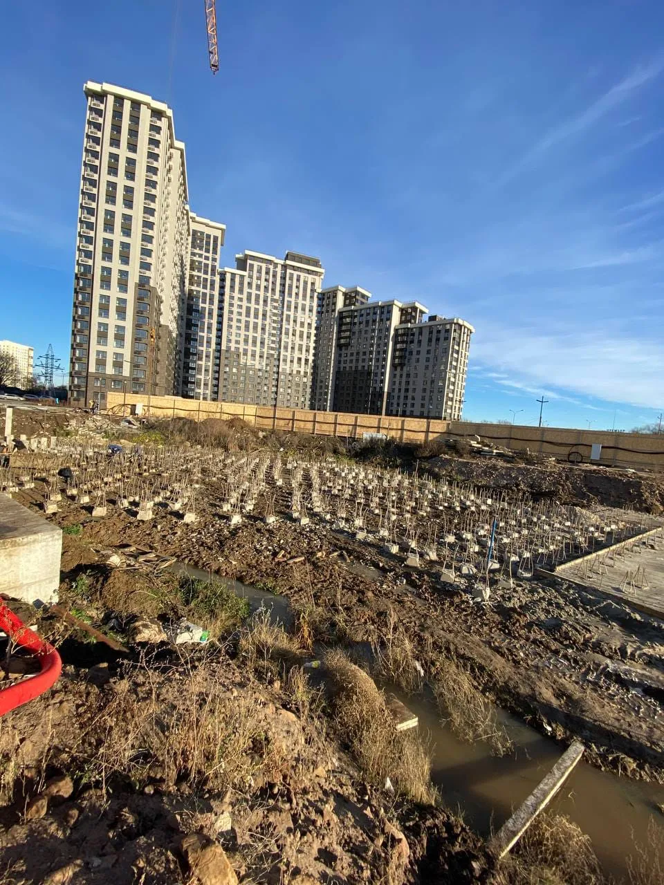 Метропарк ход строительства