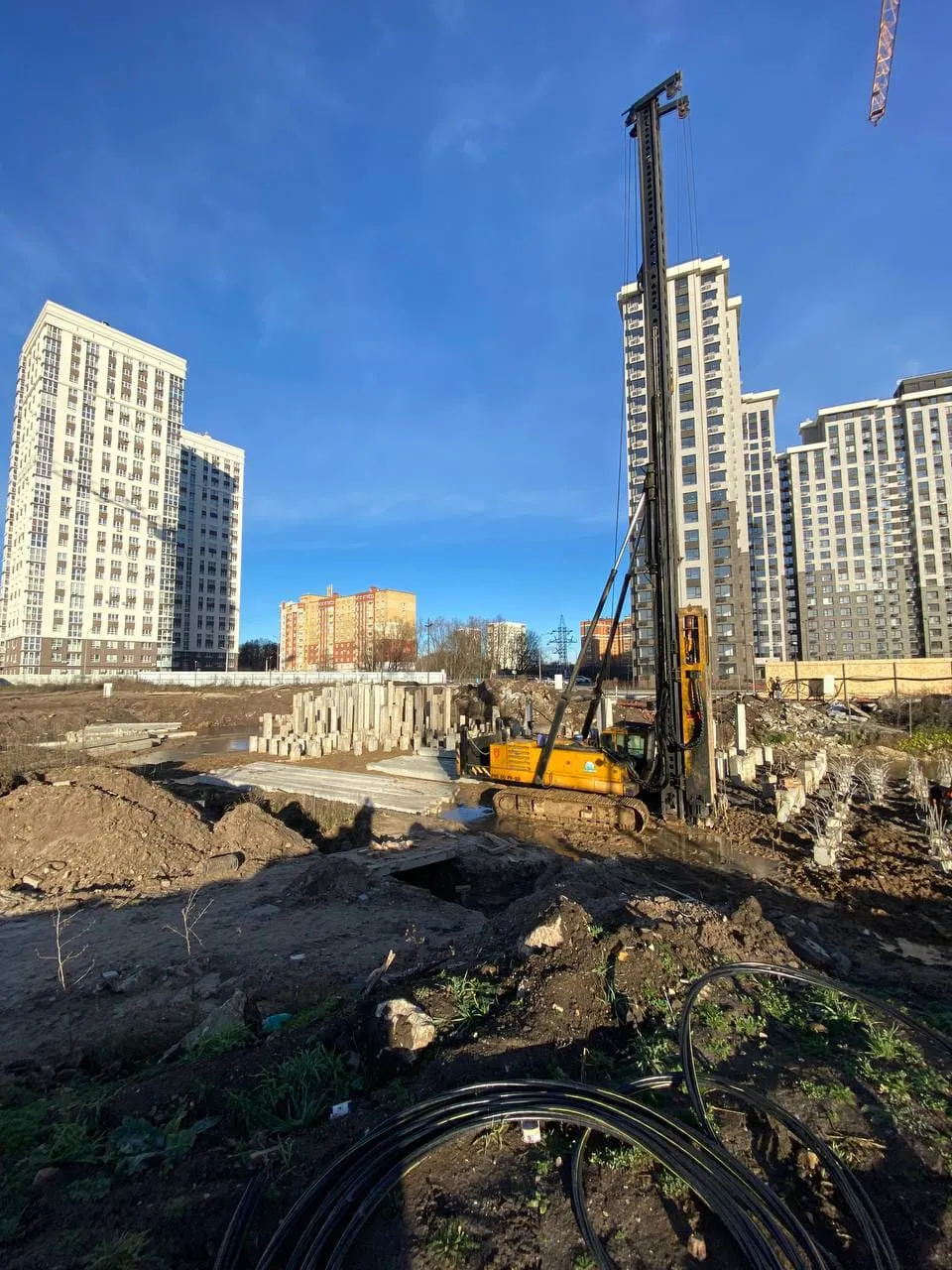 Метропарк ход строительства