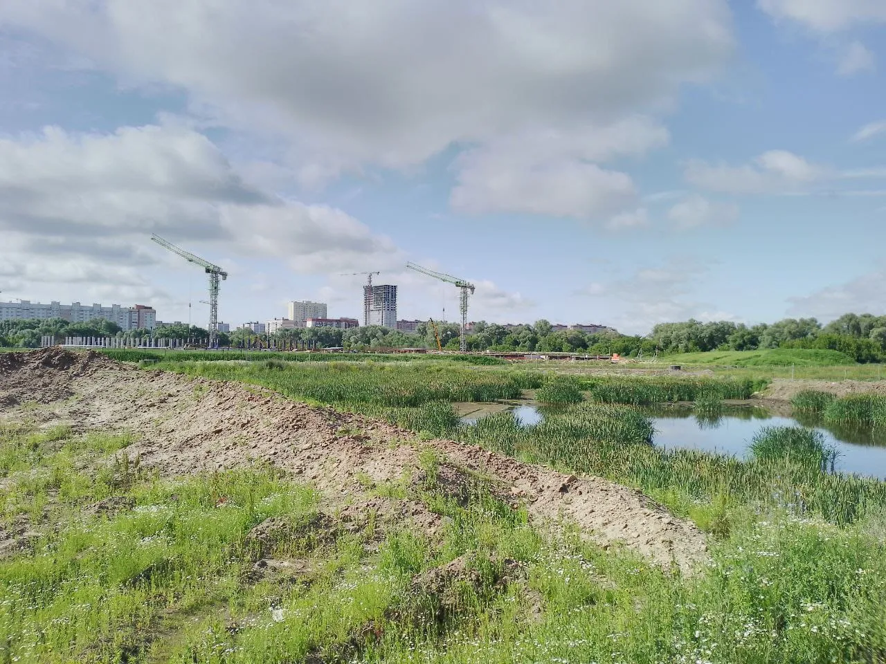 Метропарк ход строительства