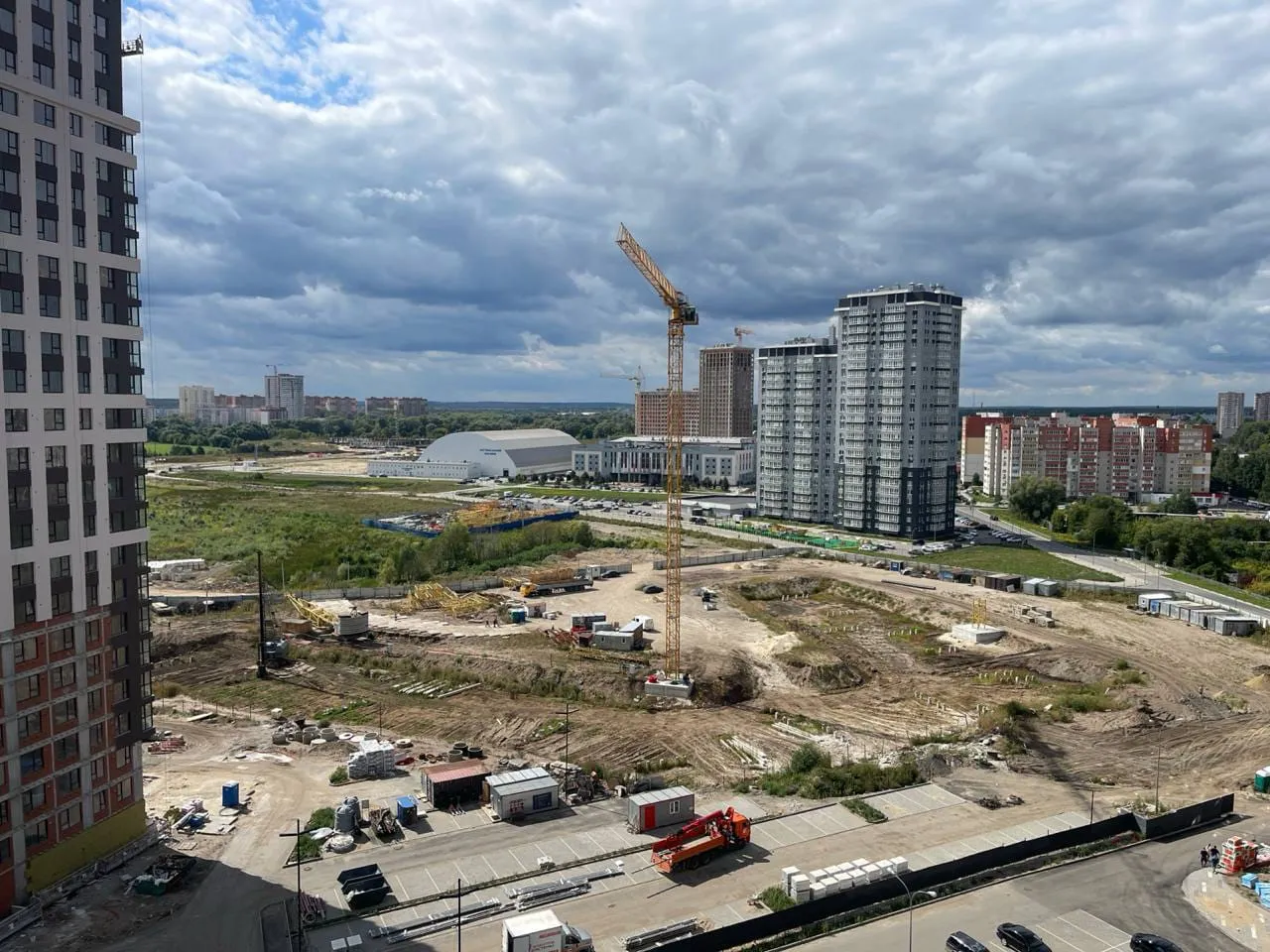 Метропарк ход строительства