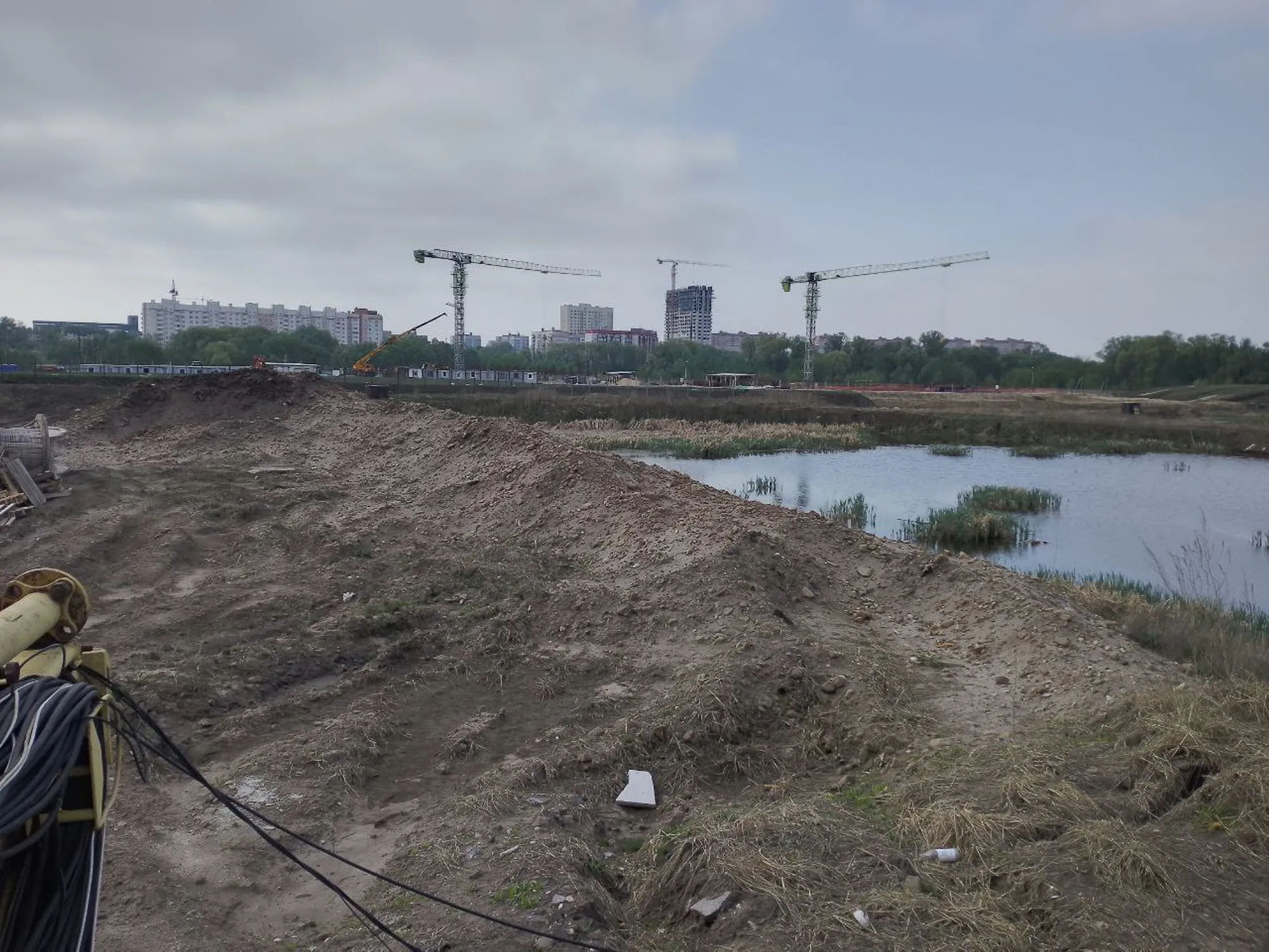 Метропарк ход строительства