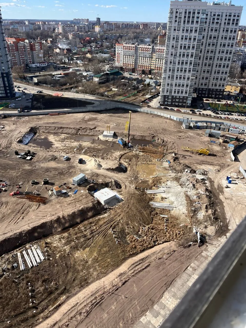 Метропарк ход строительства