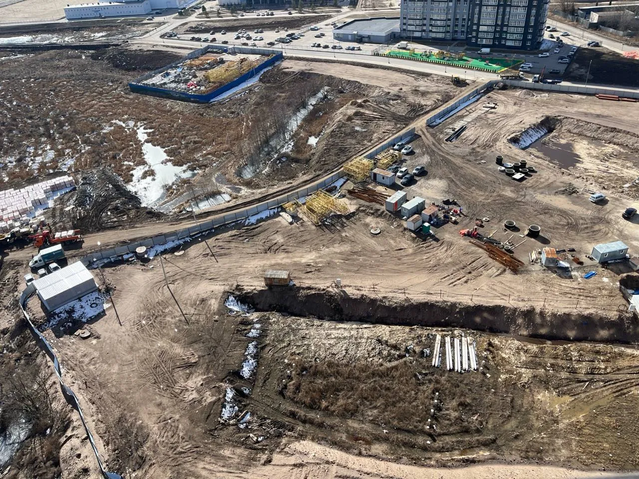 Метропарк ход строительства