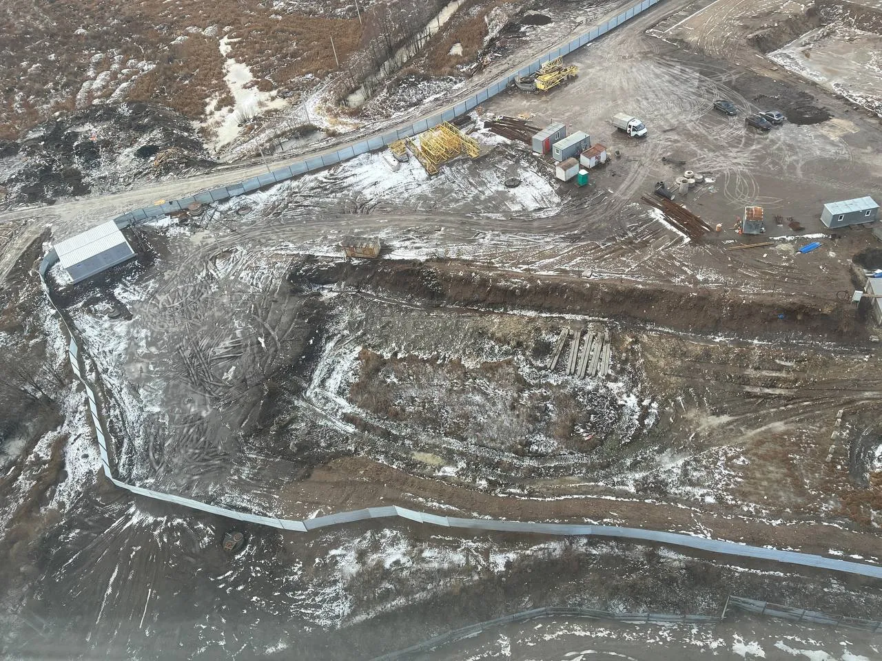 Метропарк ход строительства