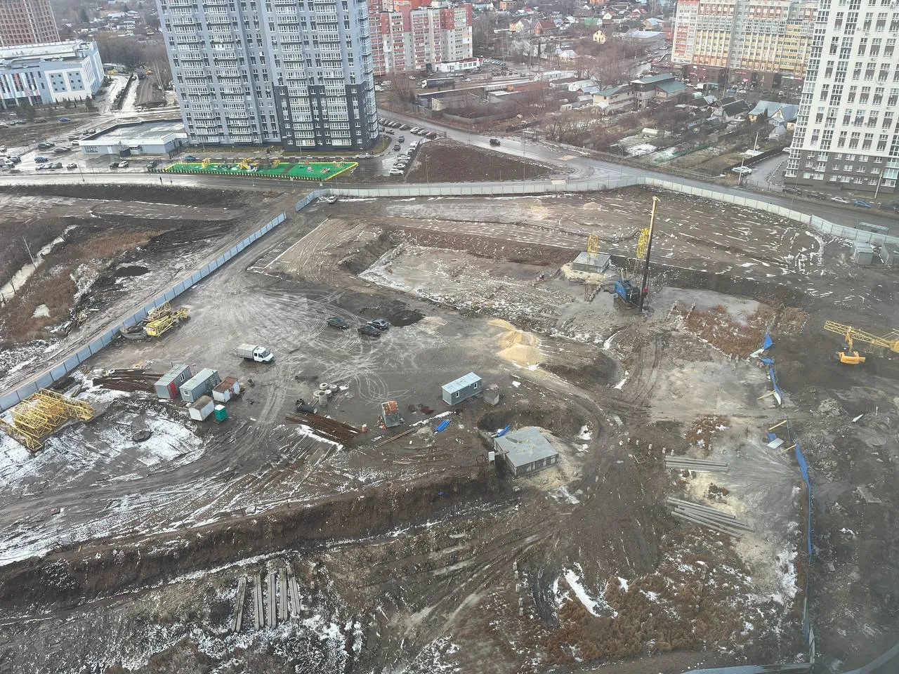 Метропарк ход строительства