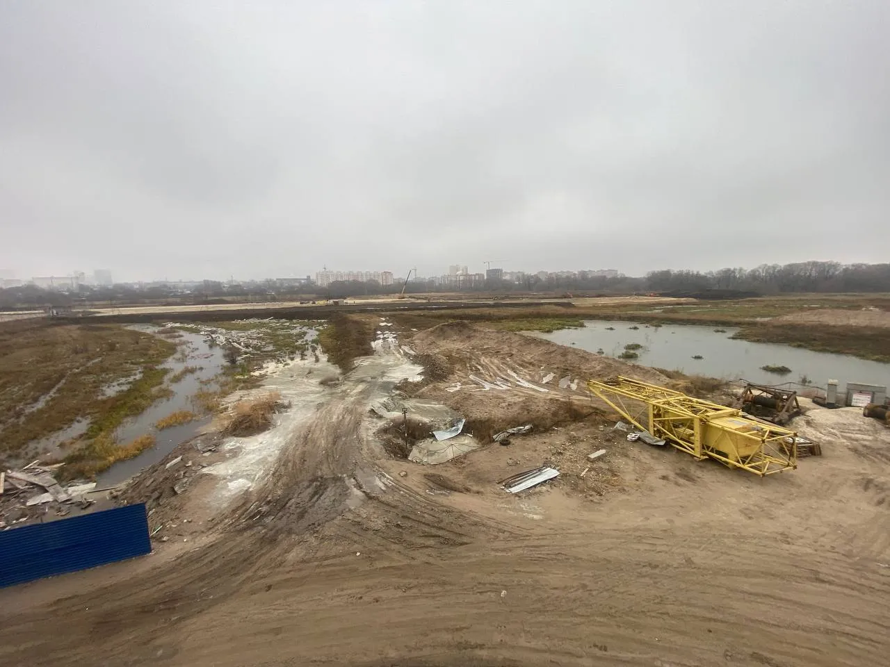 Метропарк ход строительства