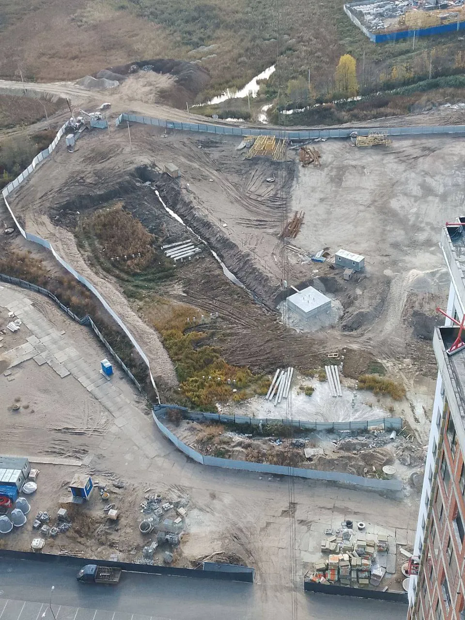 Метропарк ход строительства