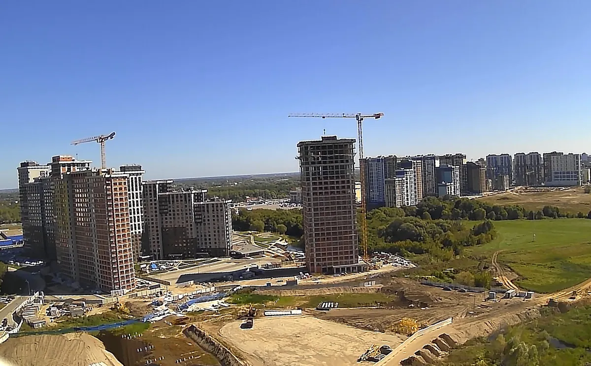 Метропарк ход строительства