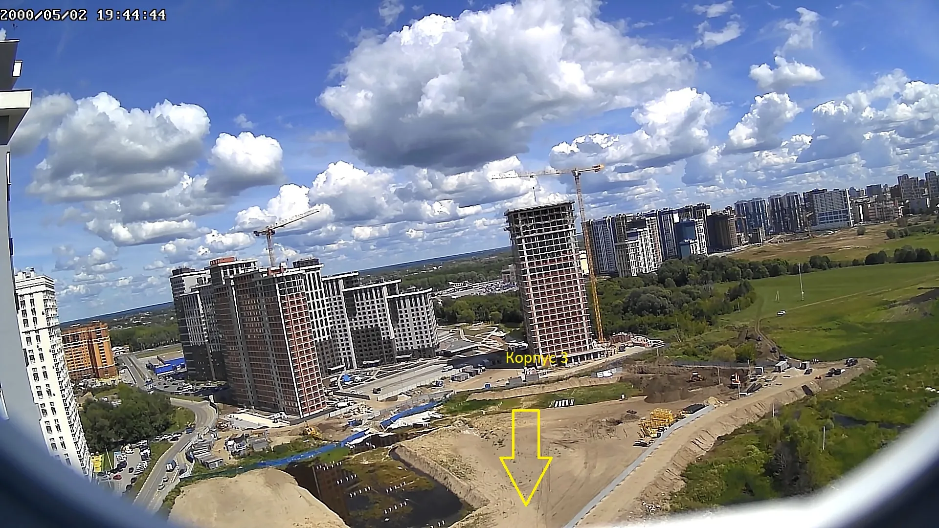 Метропарк ход строительства