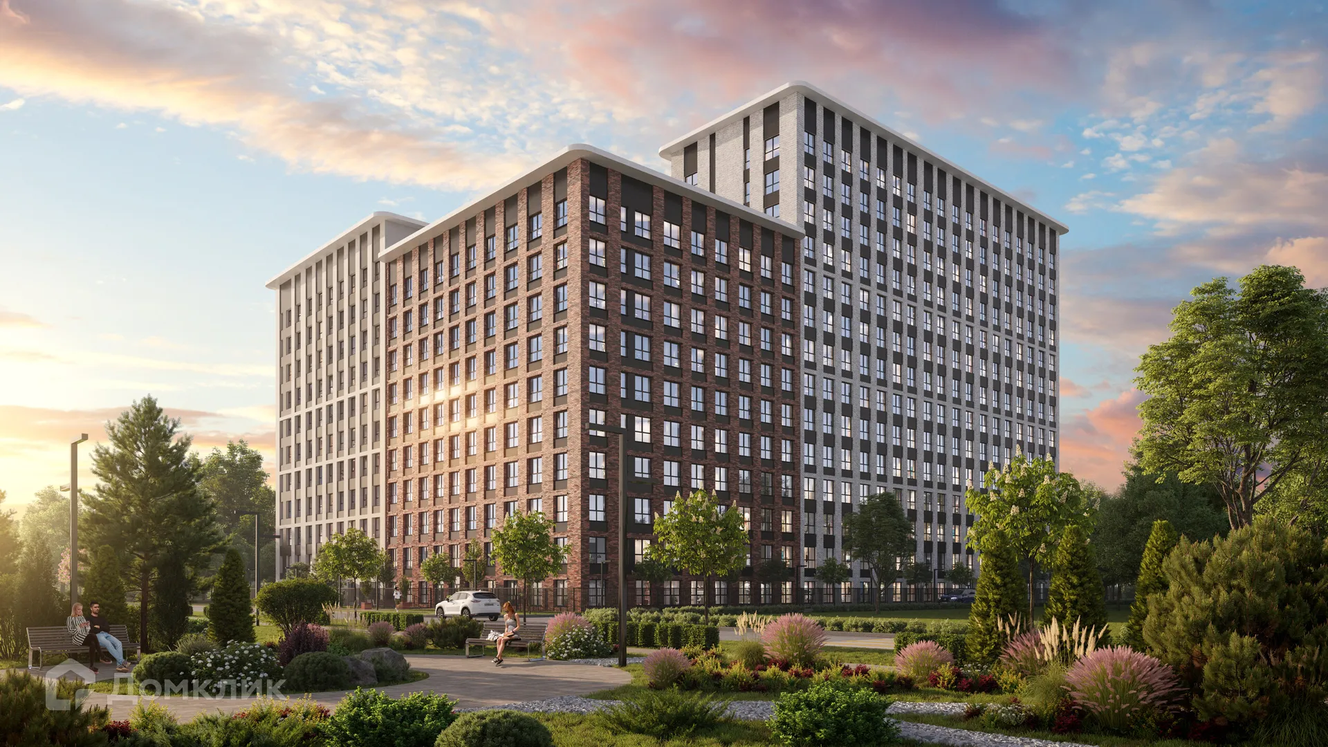 Планировка 2-комнатной квартиры 68.36 м² в ЖК Живи, г. Рязань — фото 1