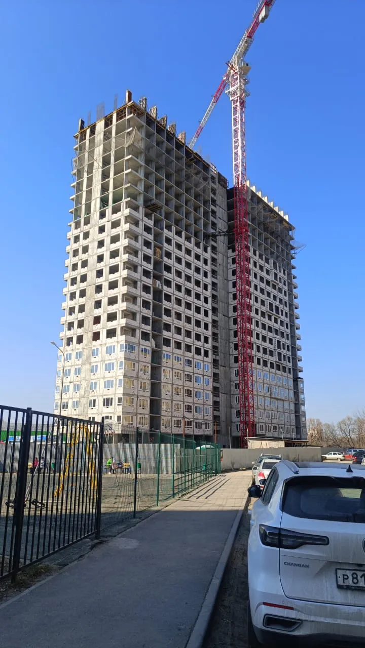 ЖК Счастье II ход строительства