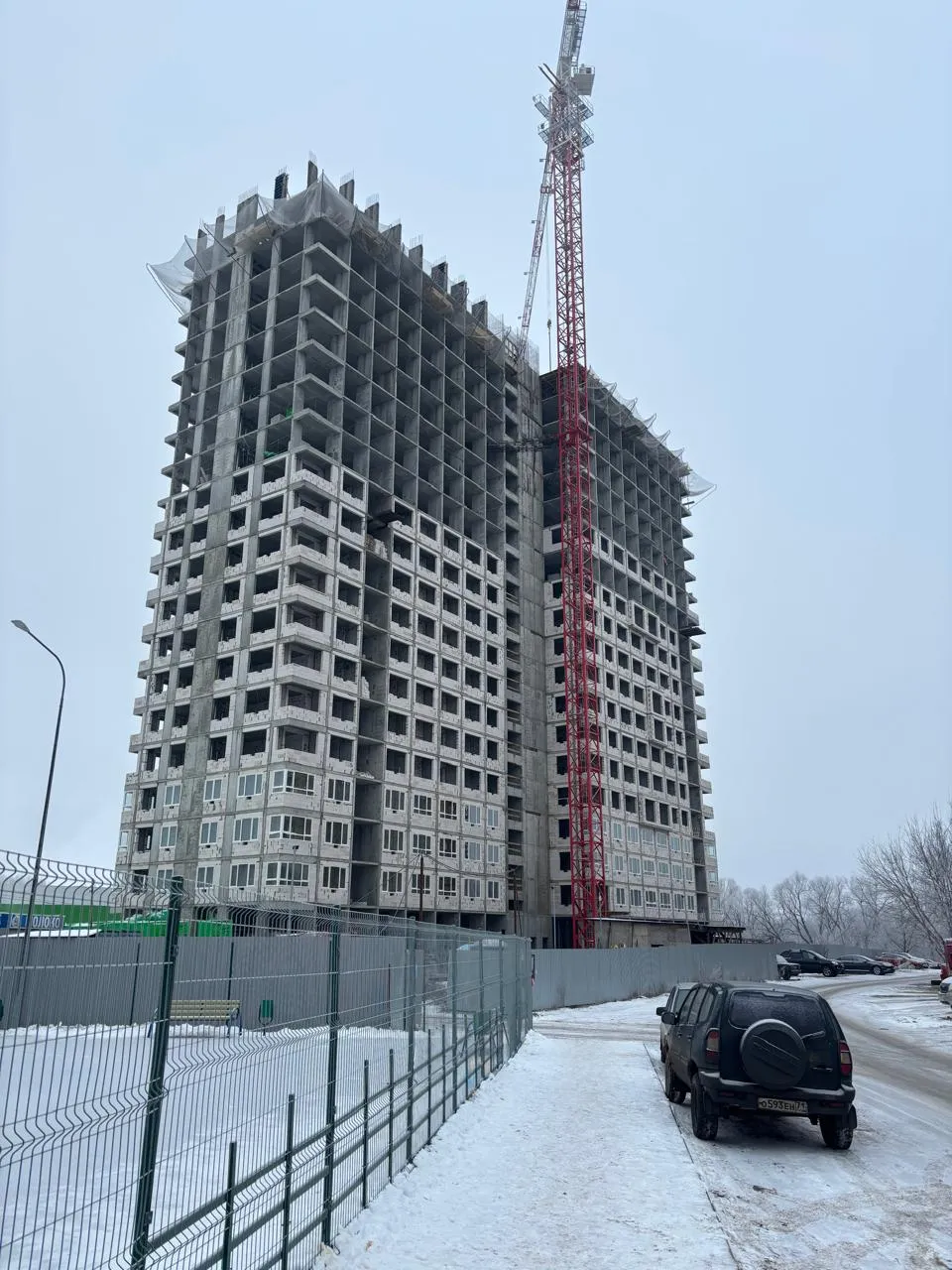 ЖК Счастье II ход строительства