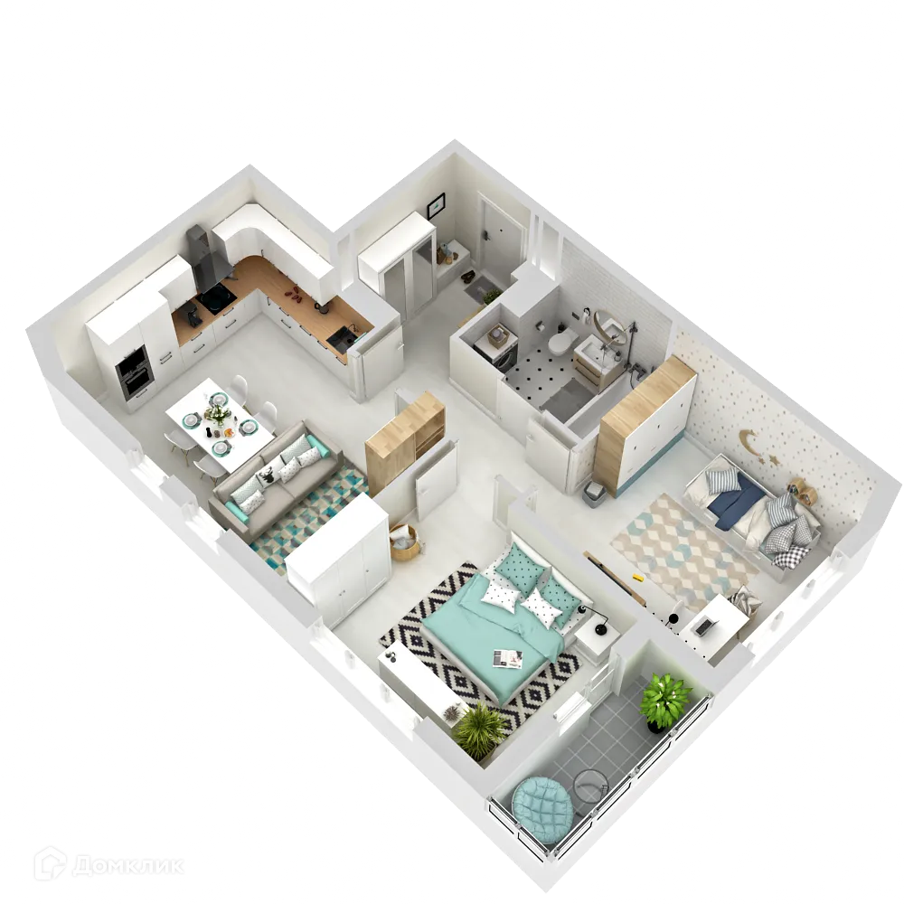 Фото квартиры в ЖК "Мохито"