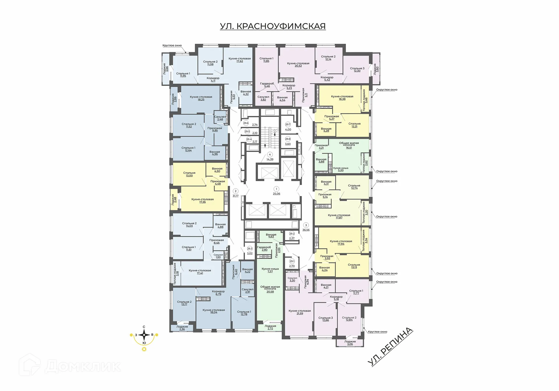 Фото квартиры в ЖК "REPIN TOWERS (Репин Тауэрс)"