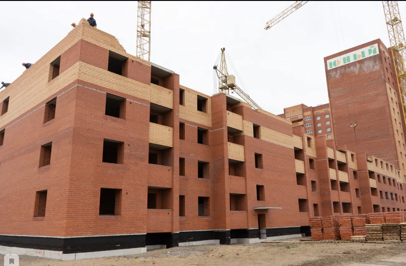 ЖК "Юный" ход строительства
