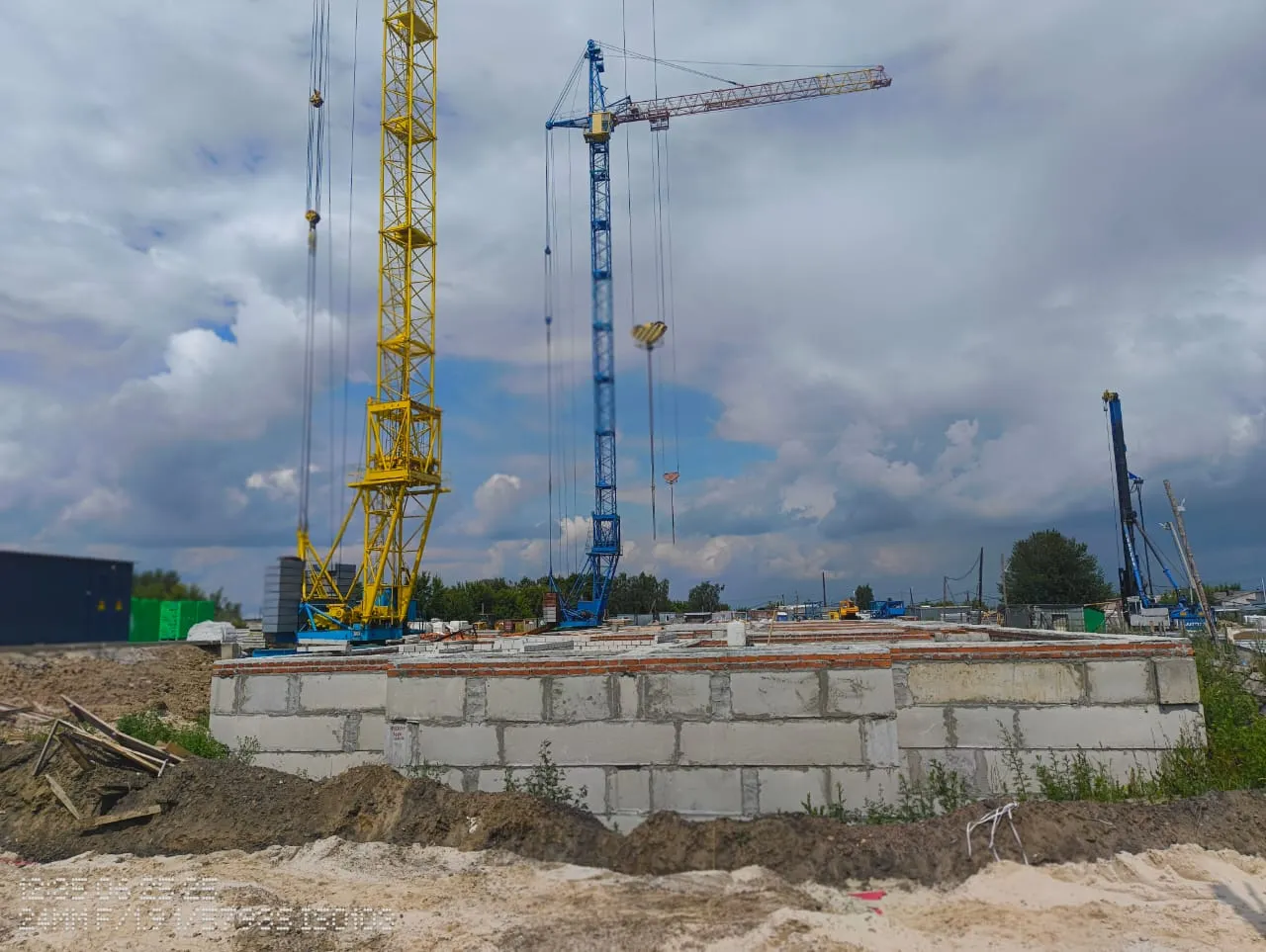 ЖК Ривьера 2 ход строительства