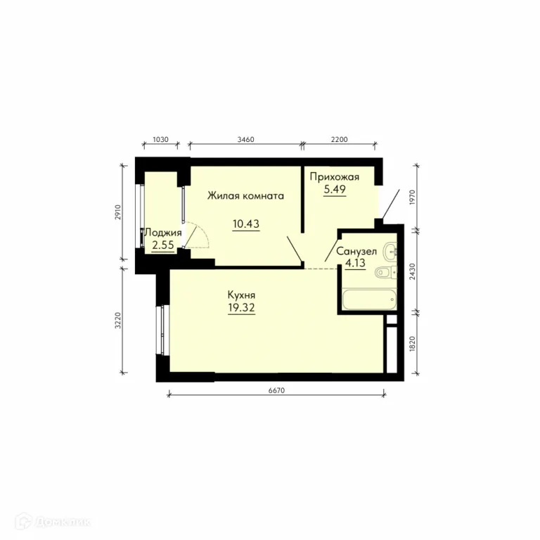 Фото квартиры в ЖК ParkLife (ПаркЛайф)