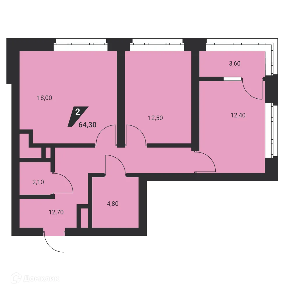 Фото квартиры в ЖК Квартал К3