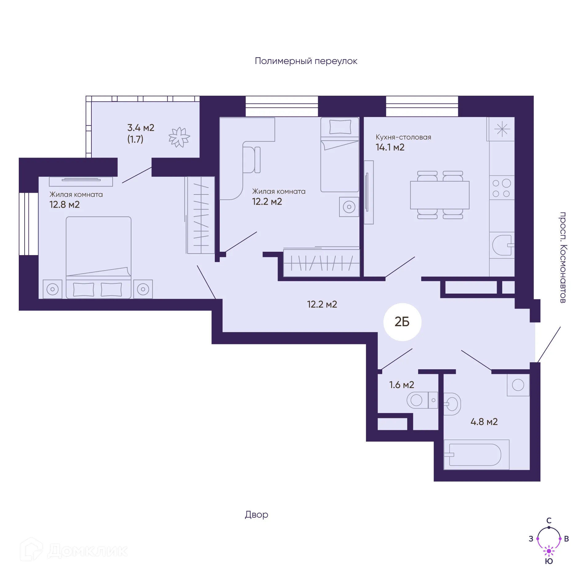 Фото квартиры в ЖК Космос