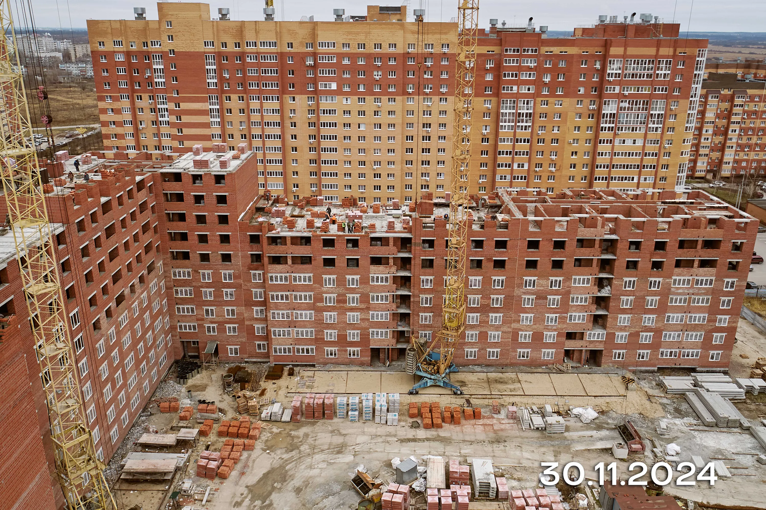 ЖК Видный ход строительства