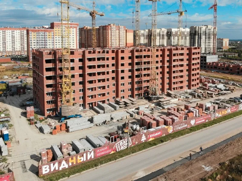 ЖК Видный ход строительства