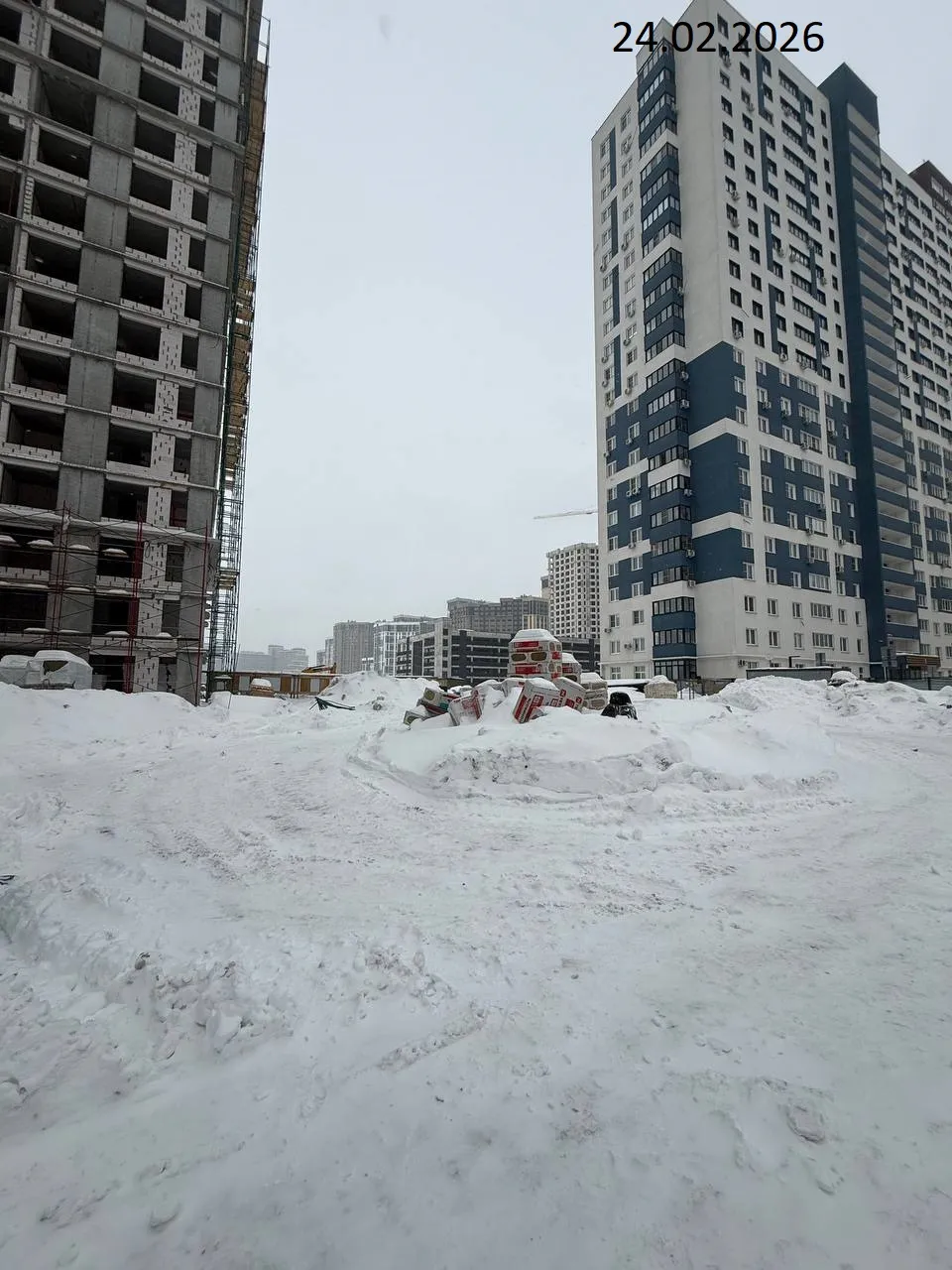 ЖК Крылья ход строительства