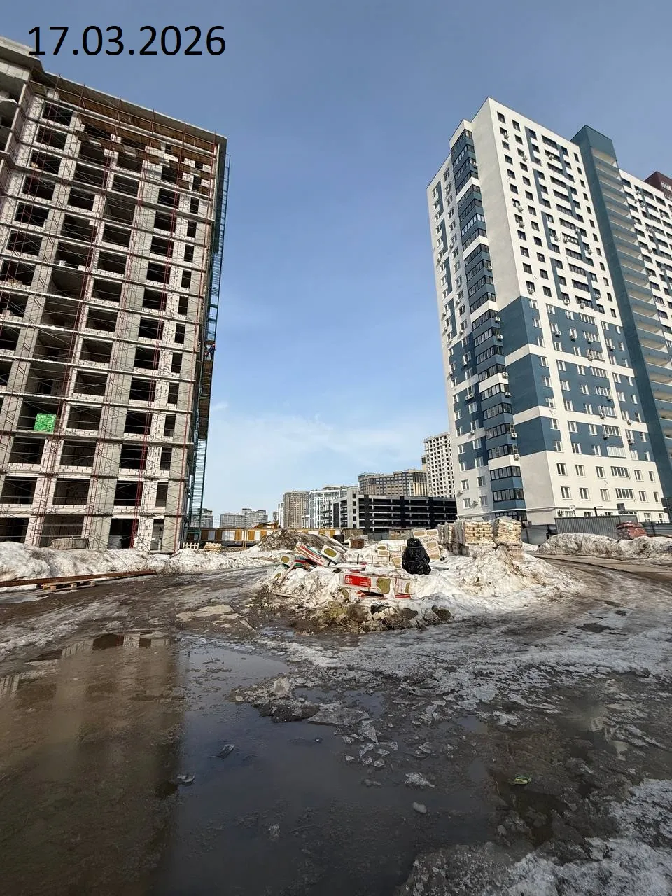 ЖК Крылья ход строительства