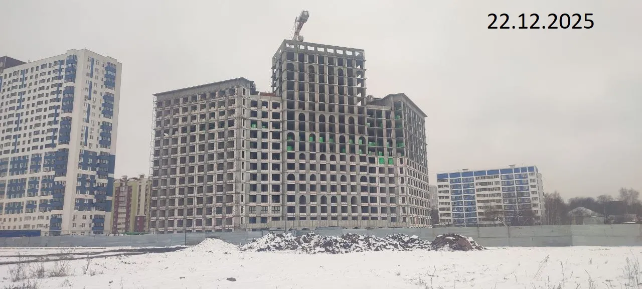 ЖК Крылья ход строительства