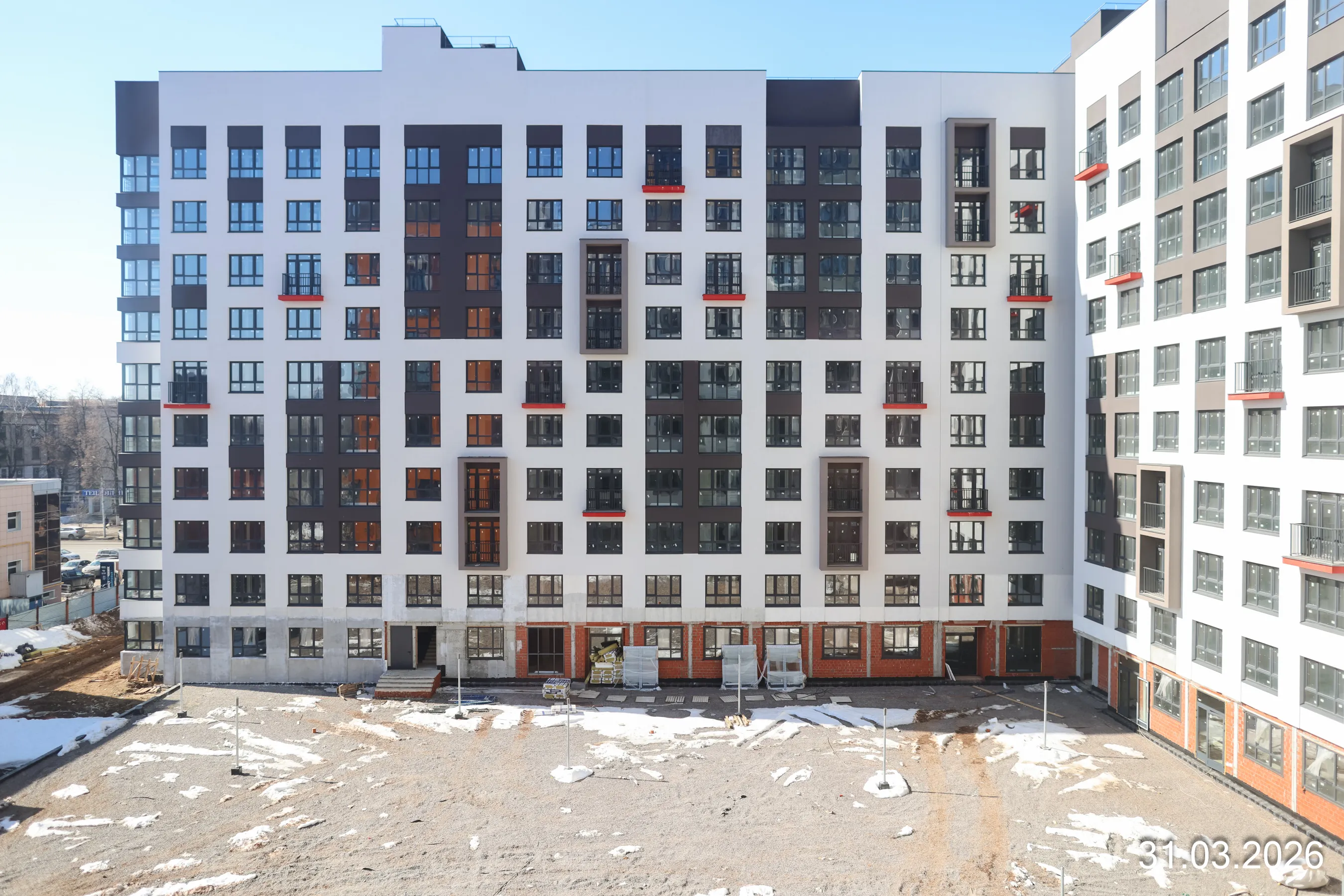 ЖК Аура ход строительства